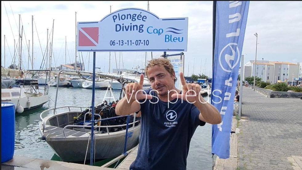 Résidence de standing la Pêcherie Spacieux T3 comme un cocon familial vue mer et sur l'avant port Sur le bout du bout de Cap d'Agde seule cap en Occitanie Exterior foto